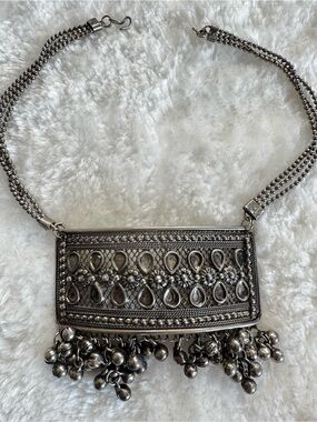 Moroccan tribal necklace